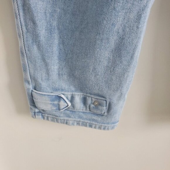 Wilfred Free Blue Modern Cargo Jeans Pants Size 2 - Picture 9 of 13